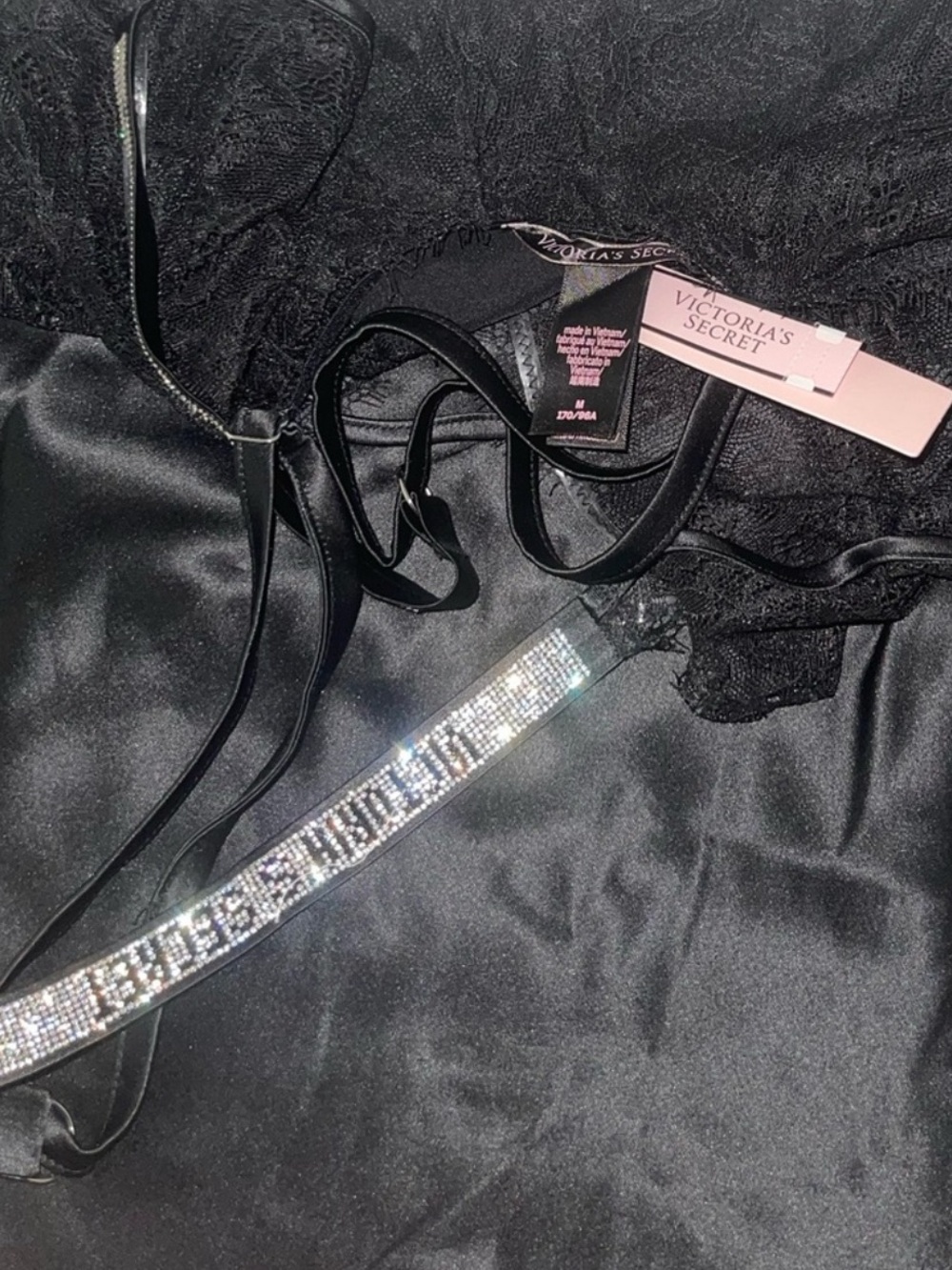 VS Shine Strap Slip Dress